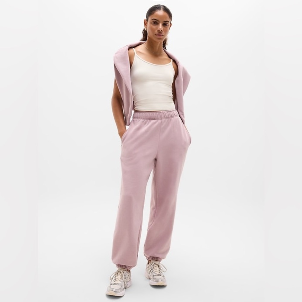 Athleta Forever Fleece High Rise Jogger